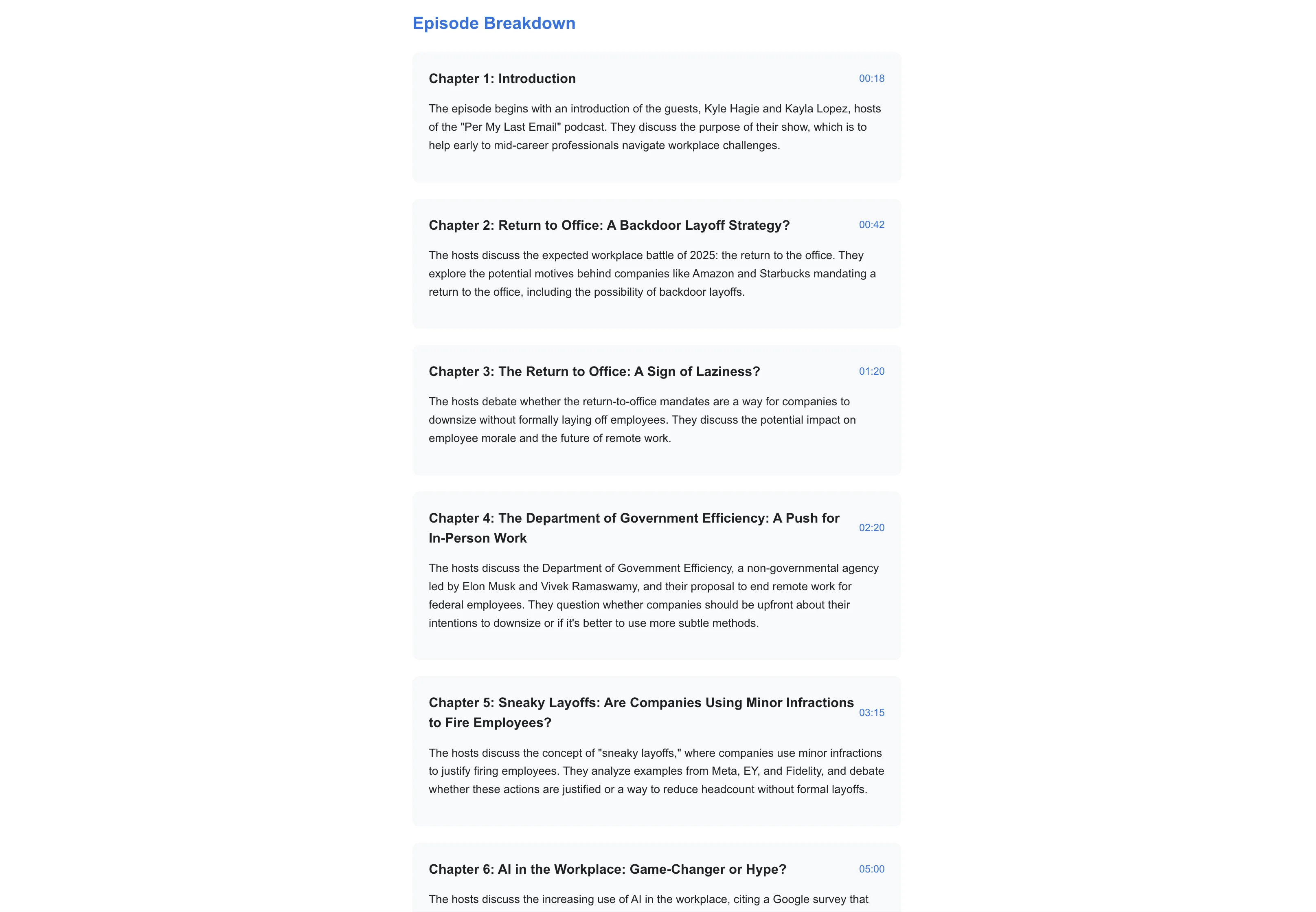 Boost Listener Engagement